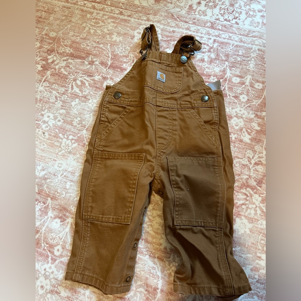 Carhartt overalls size 9 months